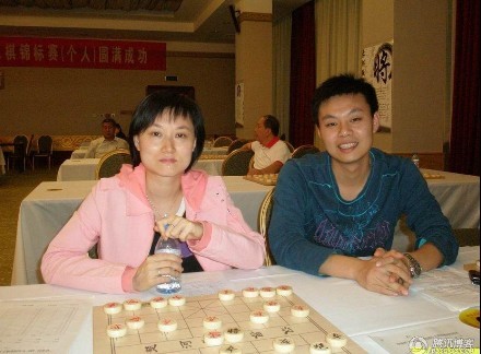 象棋演绎伉俪情深,棋坛伉俪恩爱棋侣
