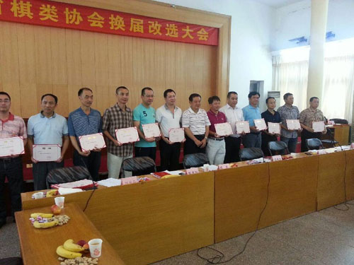 广东省棋类协会换届会议召开(换届名单)
